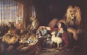 Sir Edwin Landseer Isaac Van Amburgh and his Animals (mk25) Spain oil painting artist